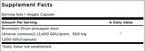 Bromelaină 500 mg / 1200 GDU - 60 capsule cu eliberare prelungită