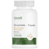 Bromelaină + Enzime Papaină 100 capsule