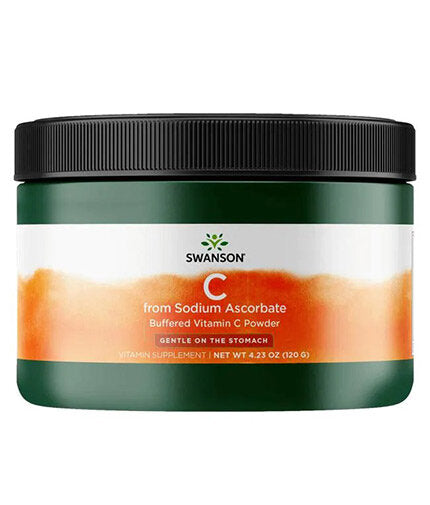 Pudră de vitamina C cu ascorbat de sodiu tamponat - 120 grame