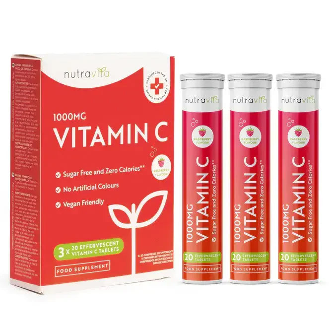 Vitamina C 1000 mg 60 comprimate solubile (3x20) Nutravita