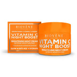 Cremă booster de noapte cu vitamina C cu efect anti-îmbătrânire pentru reînnoire 50 ml