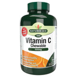 Vitamina C cu macese, bioflavonoide si acerola (Vitamina C Chewable) 500 mg 100 tablete masticabile NaturesAid