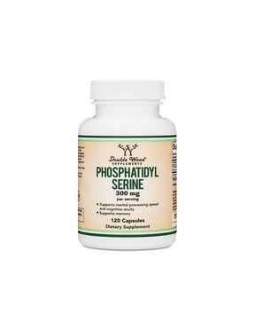 Phosphatidyl serine, 300 mg, 120 capsules Double Wood - Nutra Best Europe