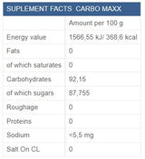 CARBO MAXX 500 grame