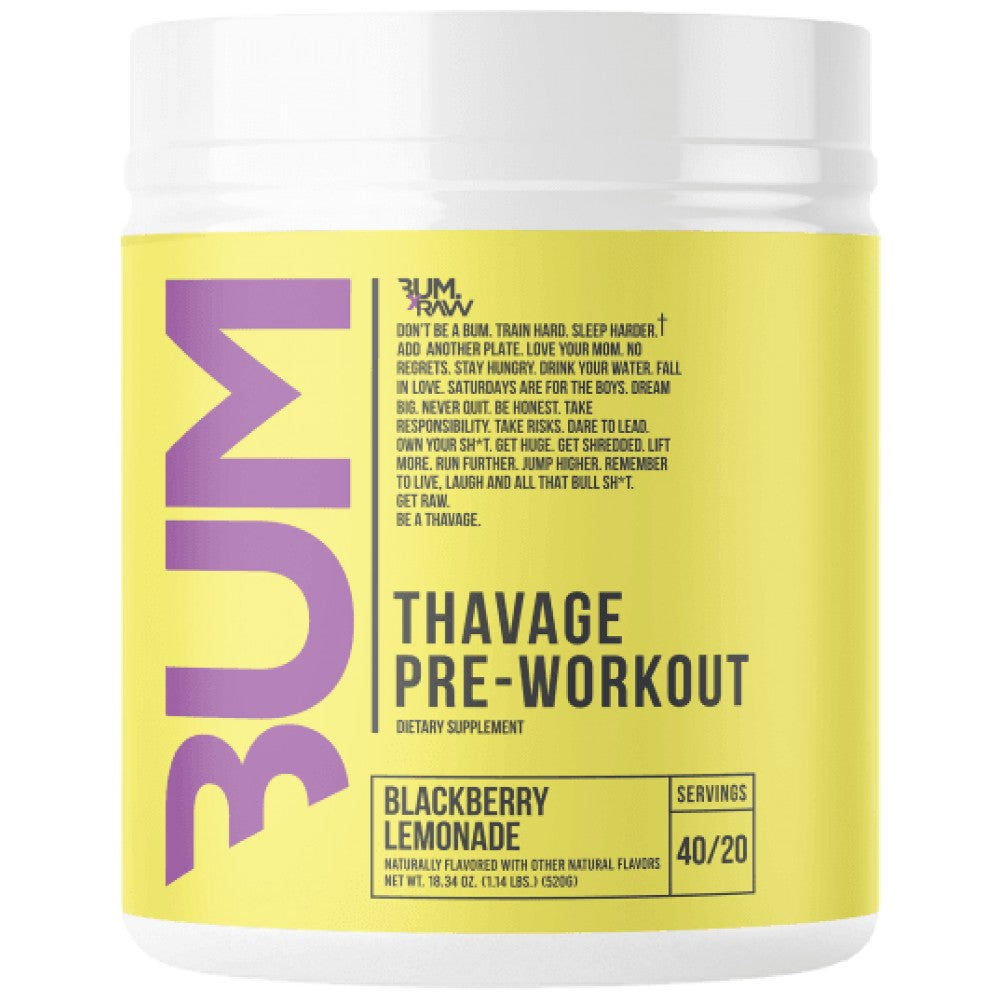 CBUM Thavage pre-antrenament | cu nitrosigine - 520 grame