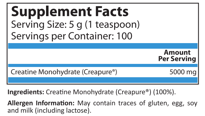 Pure Nutrition - CREAPURE CREATINE - 500 G