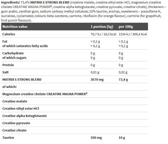 CREATINE XPLODE - 500 grame