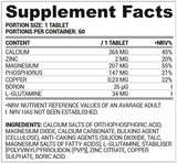 Ca/Zn/MG | Formula calciu magneziu zinc - 60 tablete