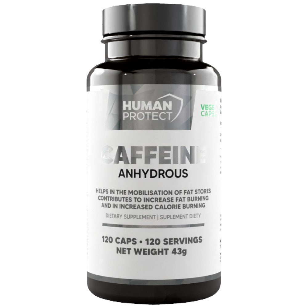 Cofeină anhidră 200 mg - 120 capsule