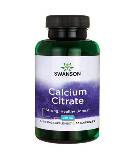Citrat de calciu 200 mg - 60 capsule