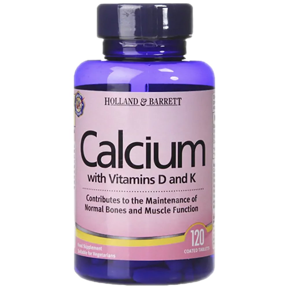 Calciu cu Vitaminele D și K 120 Tablete