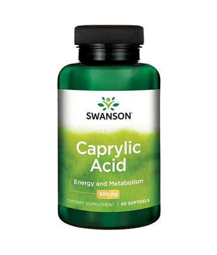 Acid caprilic 600 mg - 60 capsule de gel
