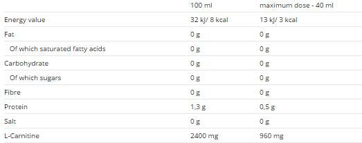 Carnitina lichid 500 ml 500 ml