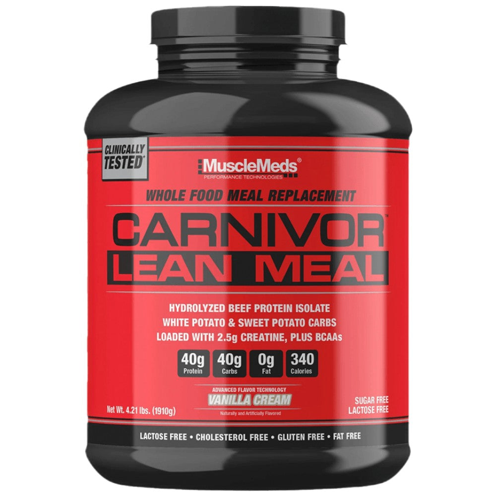 Carnivor Lean Mean | Înlocuitor de mâncare integrală - 1910 grame