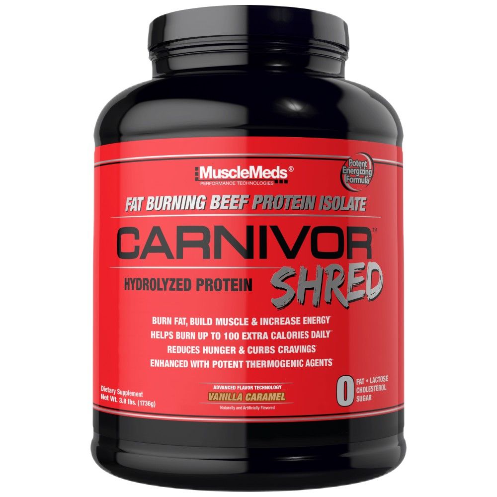 Carnivor Shred / Proteină din carne de vită pentru arderea grăsimilor - 2072 grame