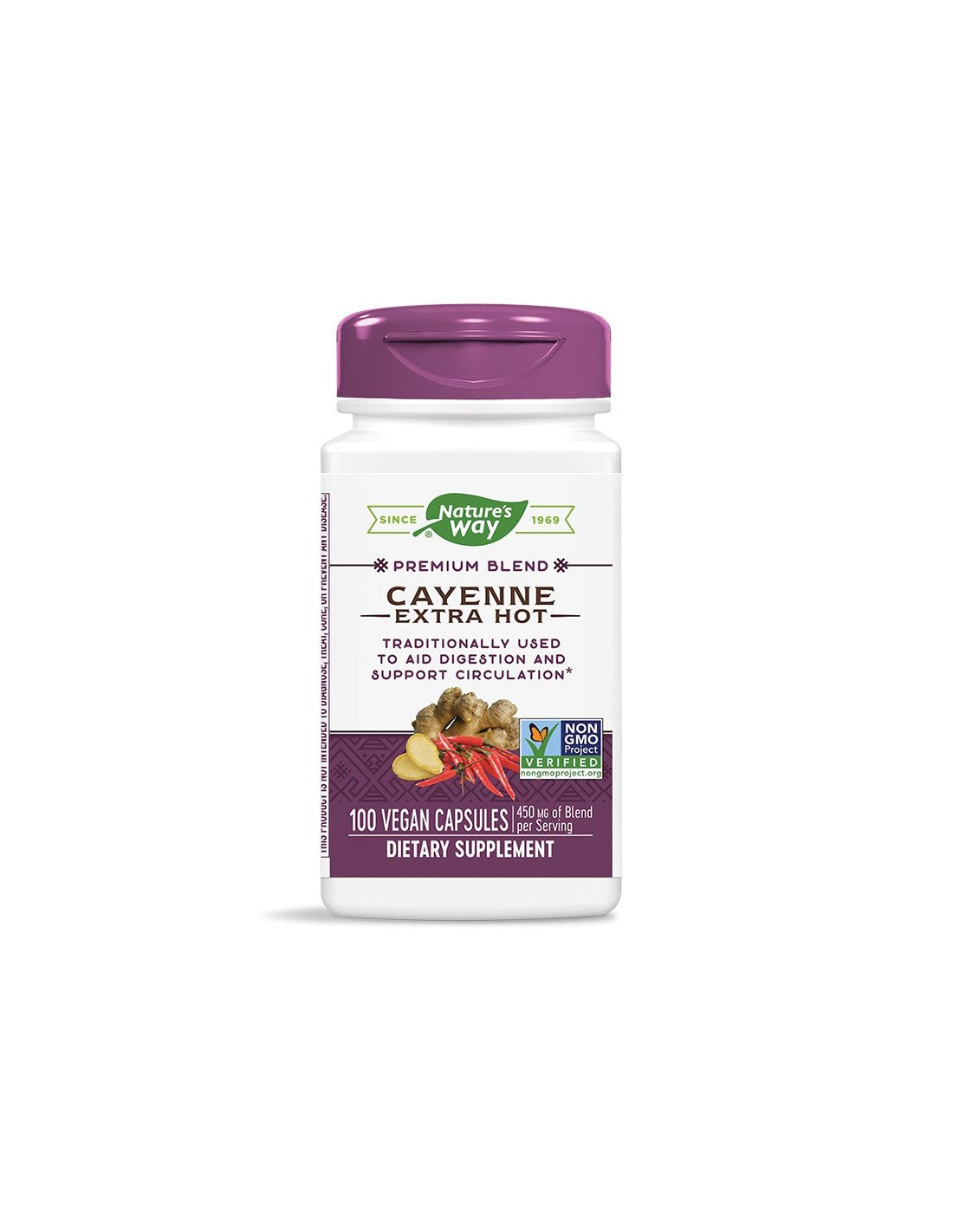 Cayenne Extra Hot 450 mg - 100 capsule