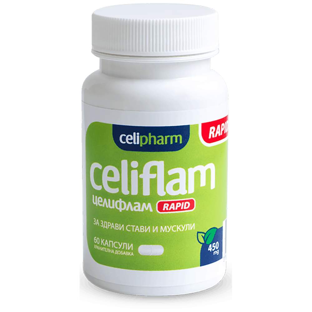 Celiflam Rapid 450 mg 60 capsule