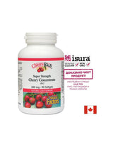 Pentru gută - Super concentrat de cireșe - CherryRich™ 500 mg, 90 capsule moale Natural Factors