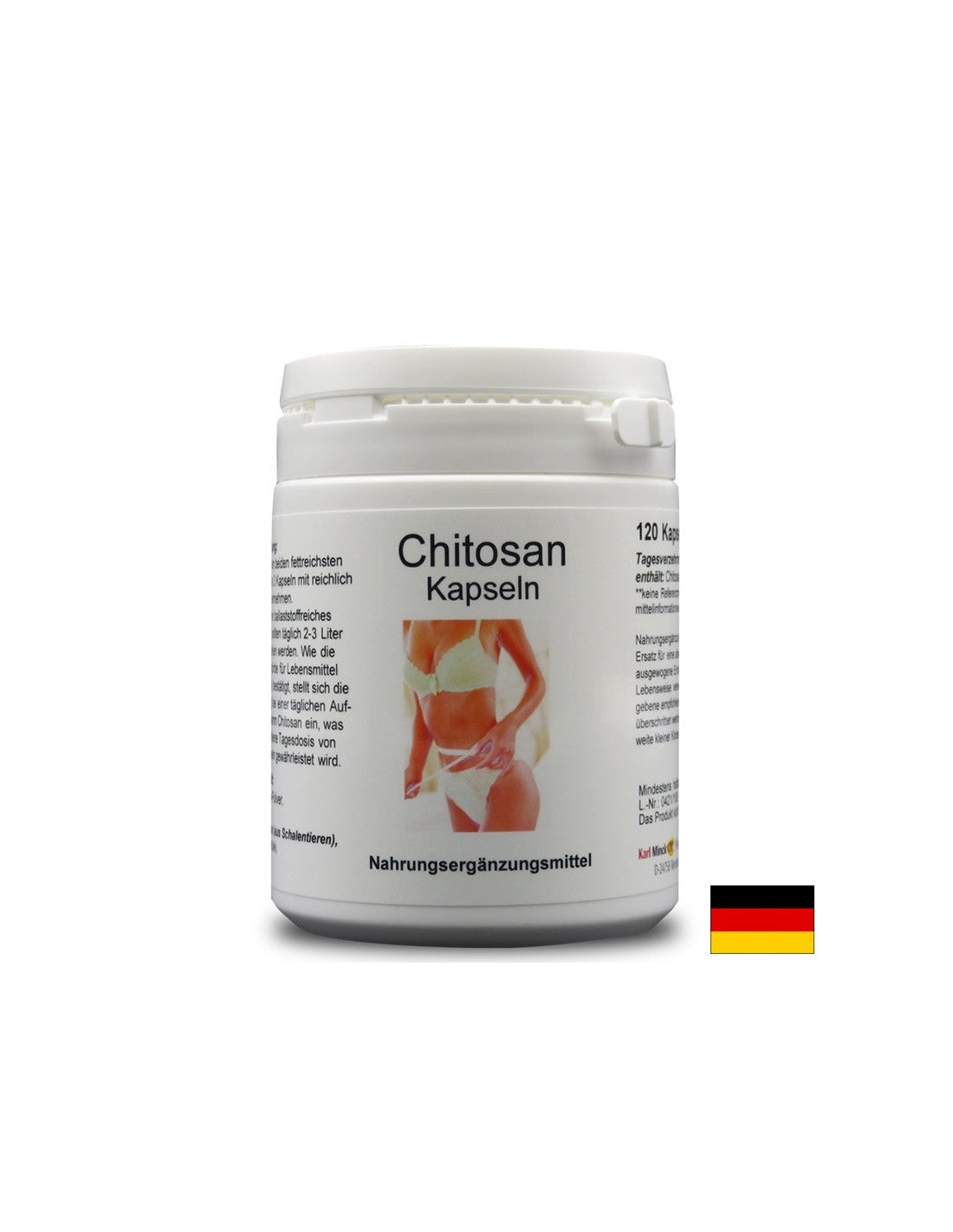 Chitosan - Pentru menținerea greutății corporale normale, 120 capsule Karl Minck