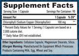 Clorofilă 100 mg. 90 Vcaps