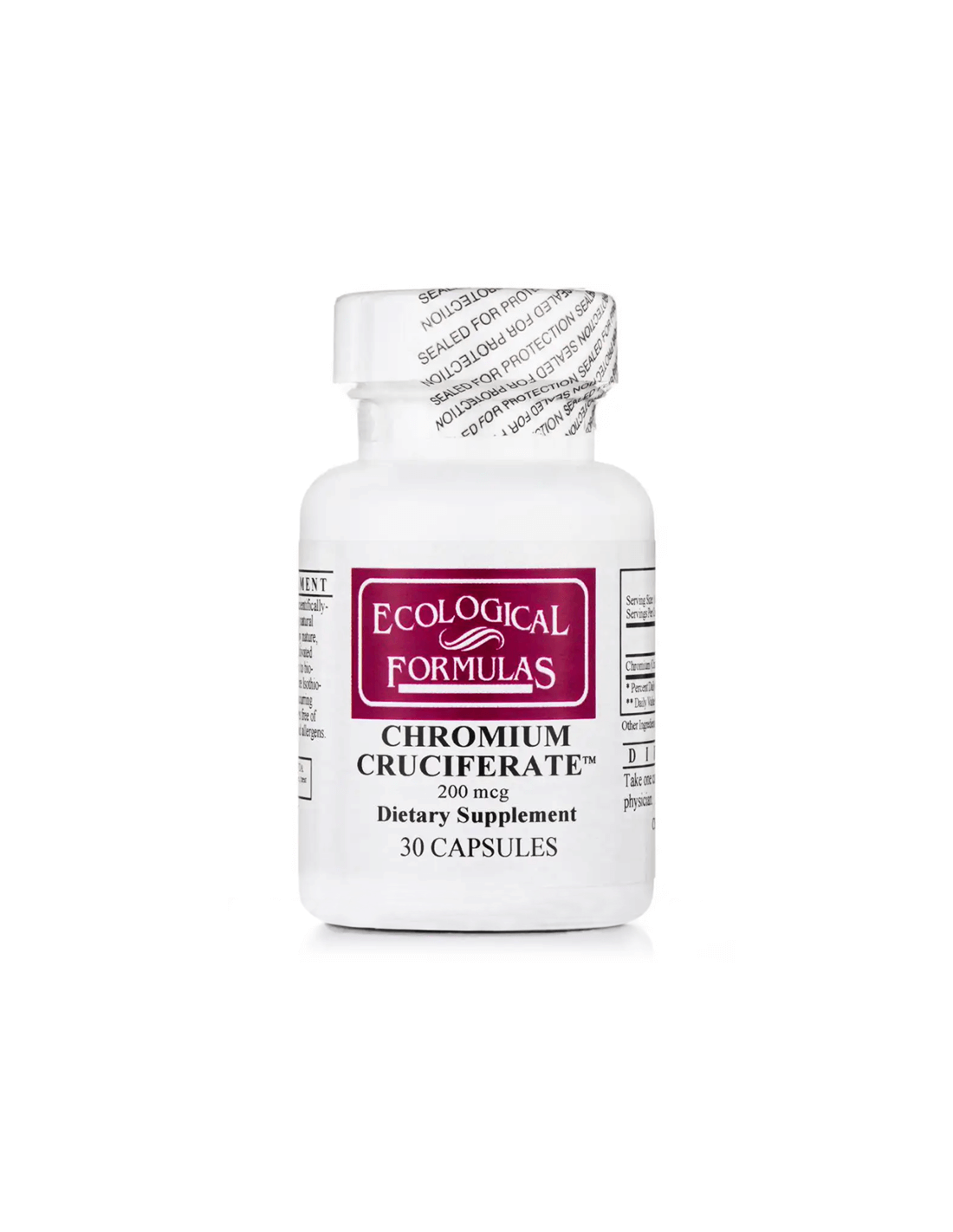 Cruciferat de crom/crom, 200 µg, 30 capsule Formule ecologice