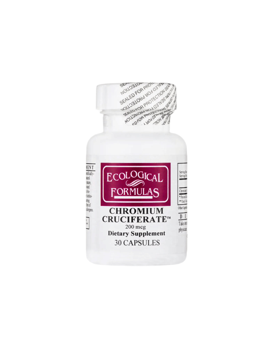 Cruciferat de crom/crom, 200 µg, 30 capsule Formule ecologice