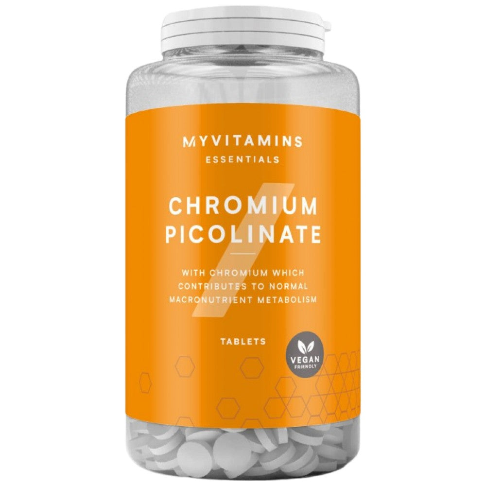 Picolinat de crom 200 mcg 180 tablete