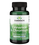 Scorțișoară &amp; Crom cu Chromax 400,4 mg - 60 capsule