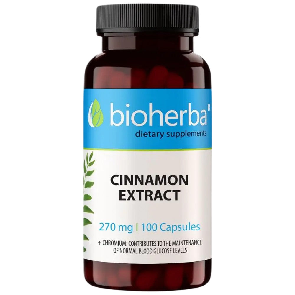 Extract de scorțișoară 270 mg - 100 capsule