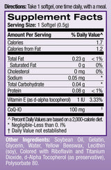 CoQ-10 100mg - Antioxidant 60 capsule