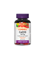 Gummie CoQ10 / Coenzima Q10 100 mg, 60 tablete de jeleu Webber Naturals