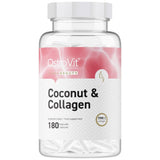Nucă de cocos și colagen | Colagen marin cu MCT - 180 capsule