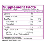 Ulei de cocos - 90 capsule de gel