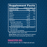 Ulei de ficat de cod 1000 mg. / 100 capsule moi