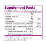 Ulei de ficat de cod 60 capsule de gel