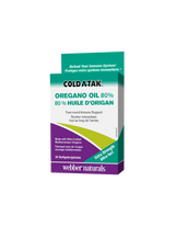 Cold-A-Tak® Oregano Oil Extra Strength / Oregano (ulei / 80% carvacrol), 180 mg, 30 capsule softgel