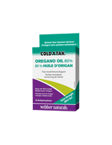 Cold-A-Tak® Oregano Oil Extra Strength / Oregano (ulei / 80% carvacrol), 180 mg, 30 capsule softgel
