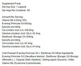 Ulei de primula presat la rece + ulei de floare de stea - 90 capsule de gel
