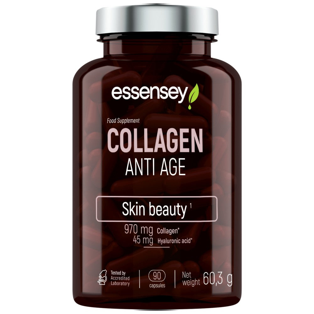 Colagen Anti Age | cu Vitamina C si Acid Hialuronic - 90 capsule