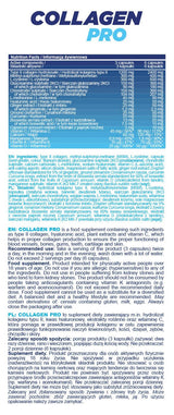 Colagen Pro Caps | cu Glucozamina, Condroitina, Hialuronic, Boswellia - 180 capsule