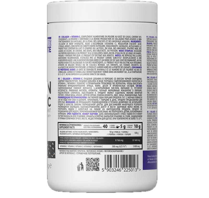 Colagen + Vitamina C/Pudra - 400 grame