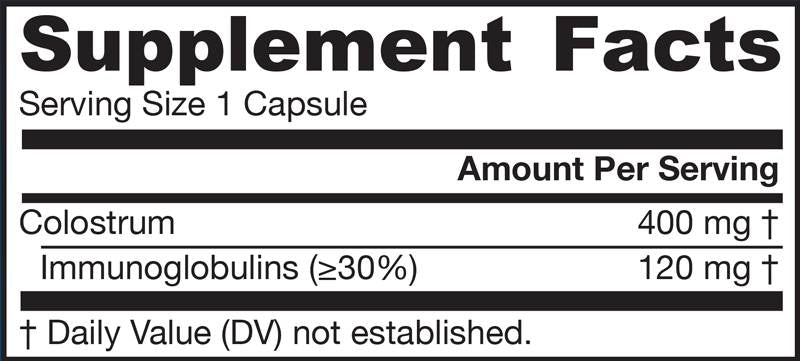 Colostrum Prime Life 400 mg - 120 capsule