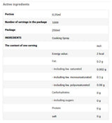Spray de gatit - Ulei de canola - 200 ml