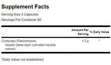 Cordyceps 600 mg - 120 capsule