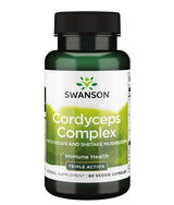 Complex Cordyceps cu ciuperci Reishi și Shiitake - 60 capsule