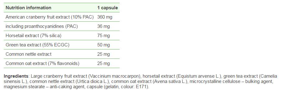 Cranberry Uro Complex - 15 capsule
