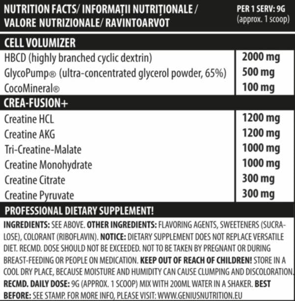 Crea F7 - 405 grame