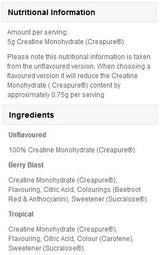 Creapure Creatina Monohidrat - 250 de grame