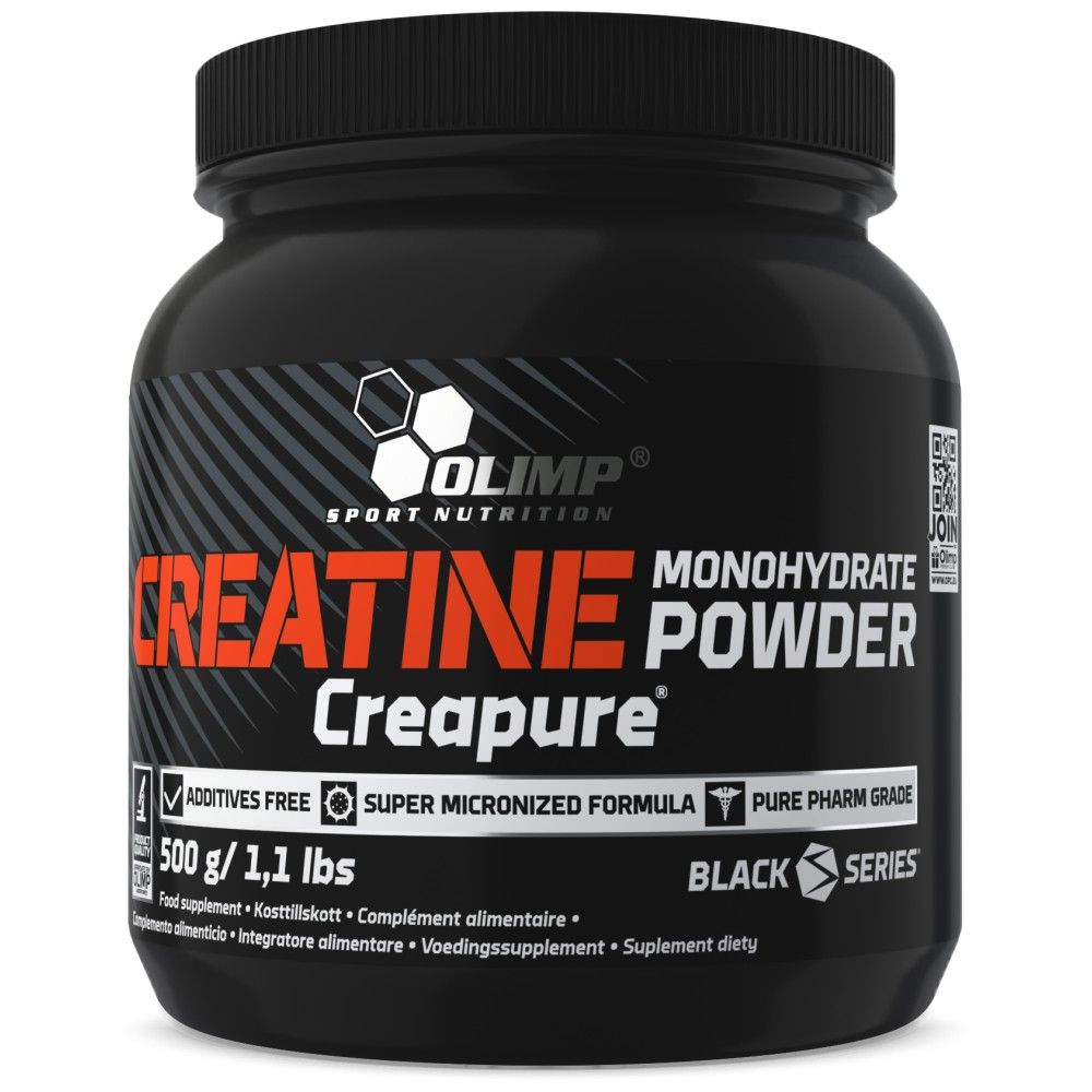 Pudră de creatină Mono Creapure - 500 de grame