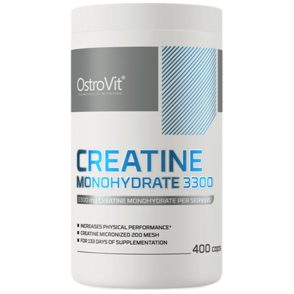 Creatina monohidrat 3300 - 400 capsule